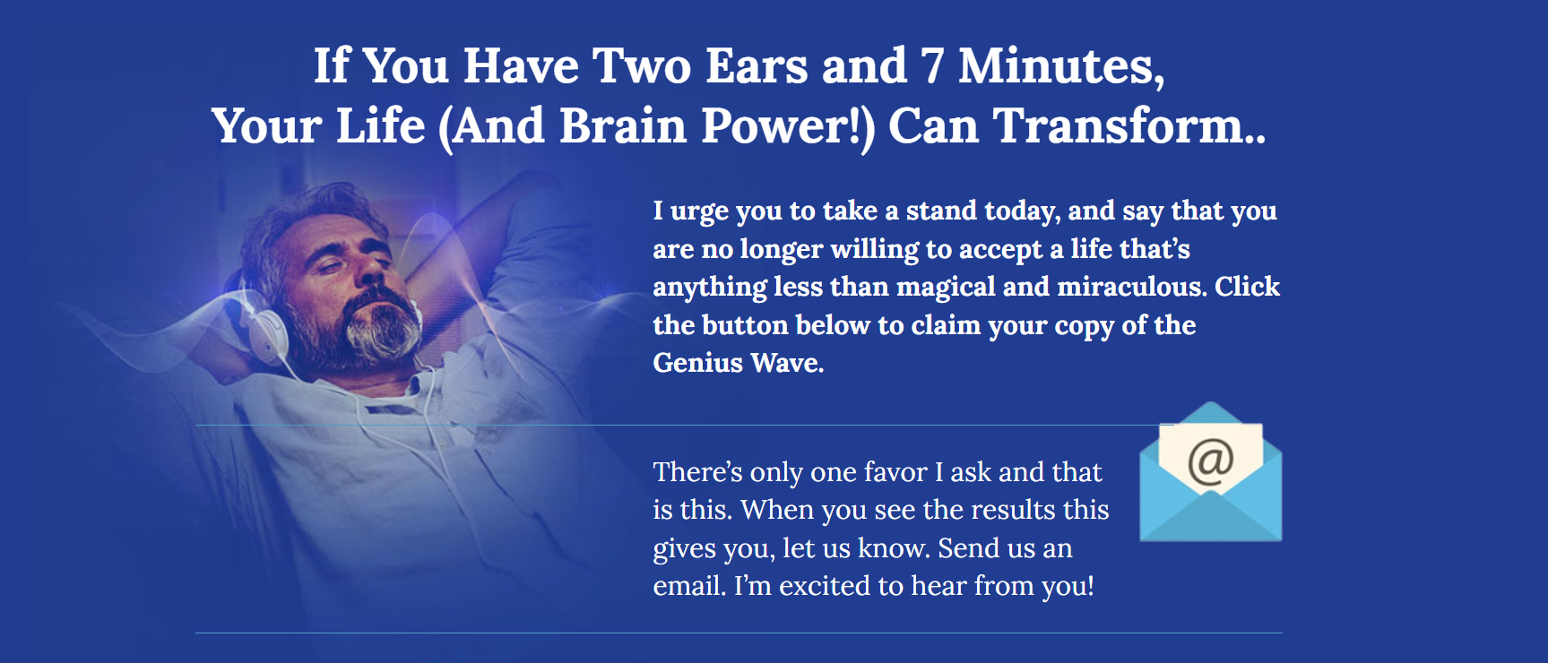 The genius wave 7 min method